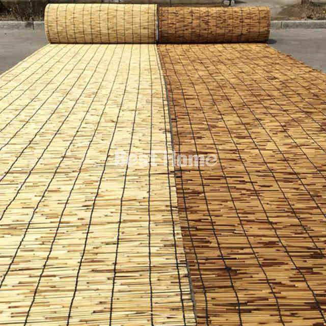 Japanese style peeled thick reed fence - Besthome